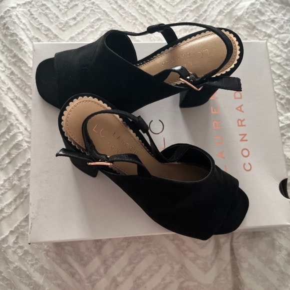 Lauren Conrad Black Heels - Picture 1 of 6